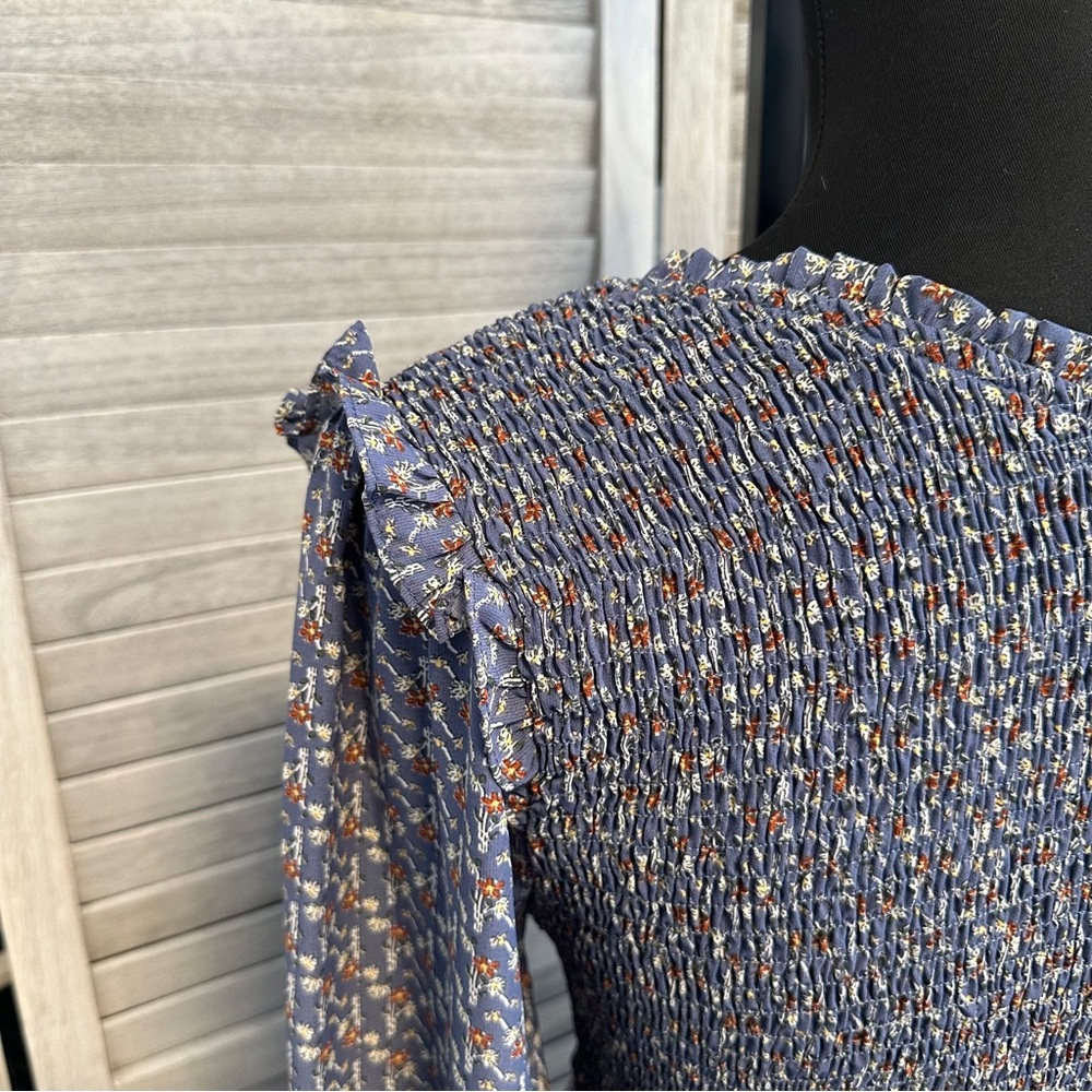 Hayden Ruched Floral Top - Picture 4 of 5